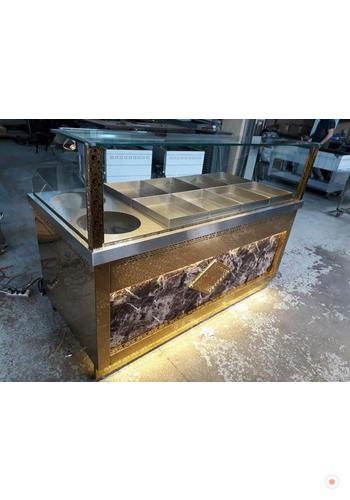 205x85 Sulu Sistem Tepsili Yemeklik 10+2 Tepsili Model Tüplü Yada Elektrikli