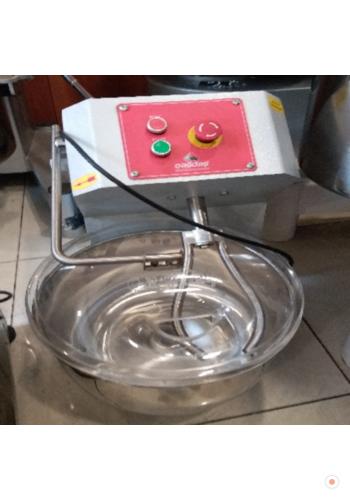 Çağdaş 15 Kg Hamur Karma Makinası Ev Tipi Kapaklı Sensörlü Paslanmaz Kazan