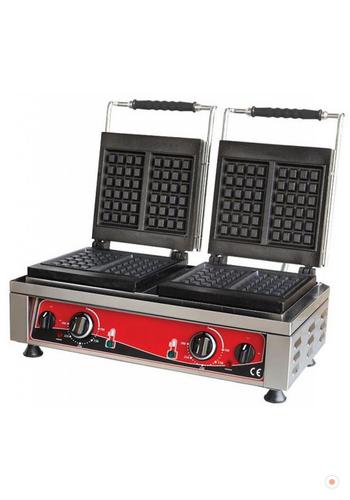 İnoksan Kare Tip Waffle Makinası Çiftli Kare Tip