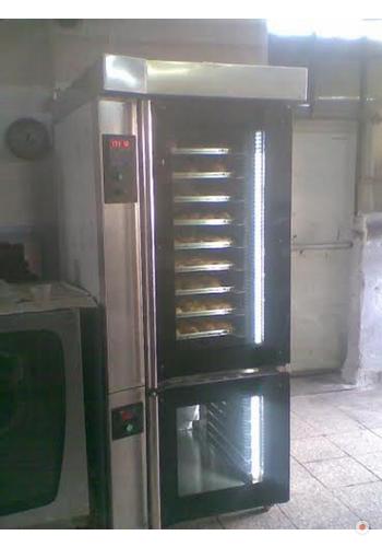 9 Tepsili Pastamatik Fırın Elektrikli 380v Mayalandırmalı