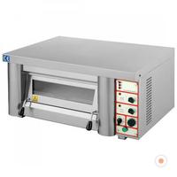 6 lı Çok Amaçlı Tek Katlı Pizza Lahmacun Fırını Elektrikli Taş Ölçüsü 74x51 380v