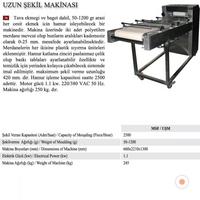 Hamur Şekillendirme Makinası