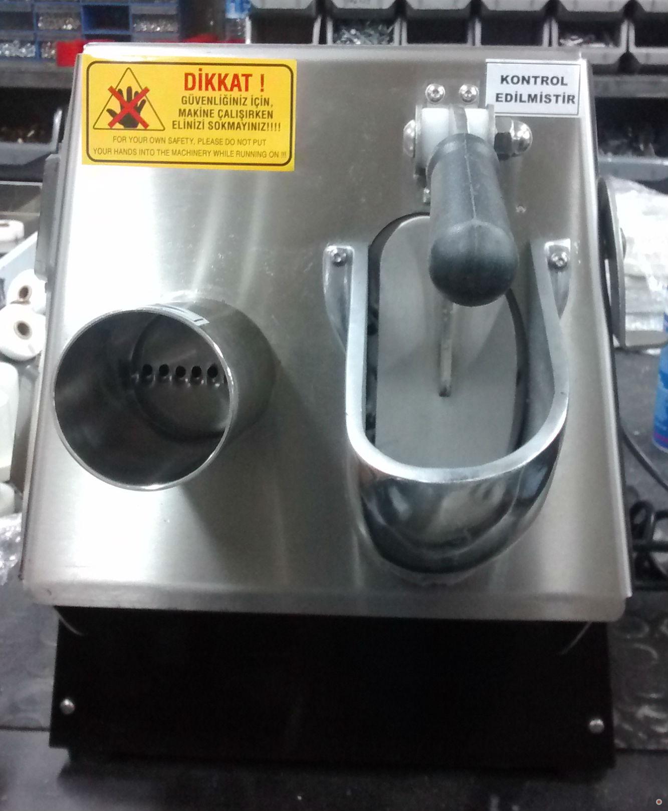 BSU Sanayi Tipi Set Üstü Sebze Doğrama Makinesi 220V Kubik Patates