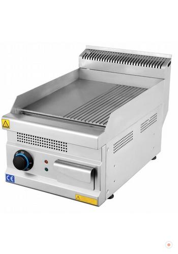 40 Lık Gazlı Izgara CE Belgeli 700 lük Seri 40x70 Restoran Otel Tipi Krom Kaplama Parlak Saç