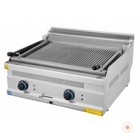 50 lik Çubuklu Set üstü Sulu Elektrikli Izgara 700 Serisi 50x70 Restoran Otel Tip