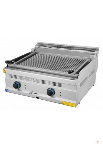 50 lik Çubuklu Set üstü Sulu Elektrikli Izgara 700 Serisi 50x70 Restoran Otel Tip