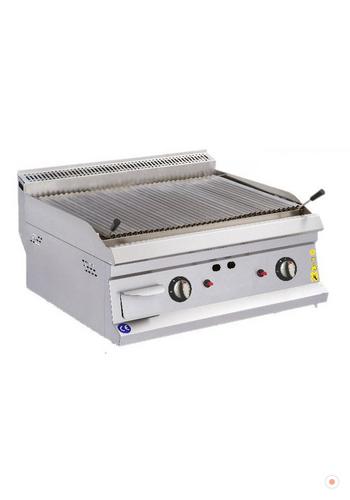 80 Lık Sanayi Tipi Lavataşlı Döküm Izgaralı 700 serisi 80x70 CE Belgeli Et Köfte Mangal