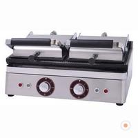 Çift Kapaklı Döküm Büyük Endüstriyel Elektrikli Tost Makinesi İşyeri Tipi 51x44cm