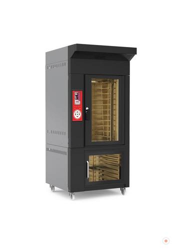 Empero 10 Tepsili Gazlı Döner Konveksiyonlu Fırın + Mayalandıma Kabinli
