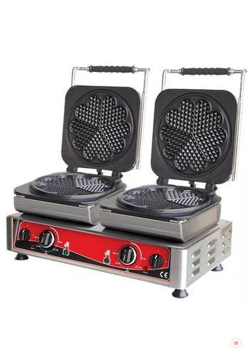 İnoksan Yonca Tip Waffle Makinası Çift Plakalı Değişebilir 