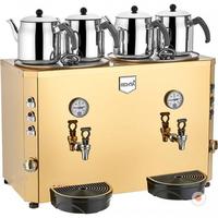 Remta Jumbo Elektrikli Şamandıralı Çay Makinaları 4 Demlikli DE13S