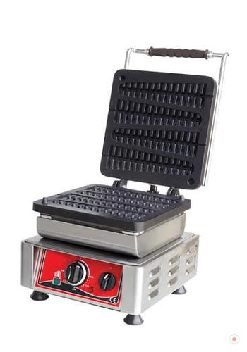 Çubuk Waffle Makinesi Çam Model Tekli Değişebilir Plaka